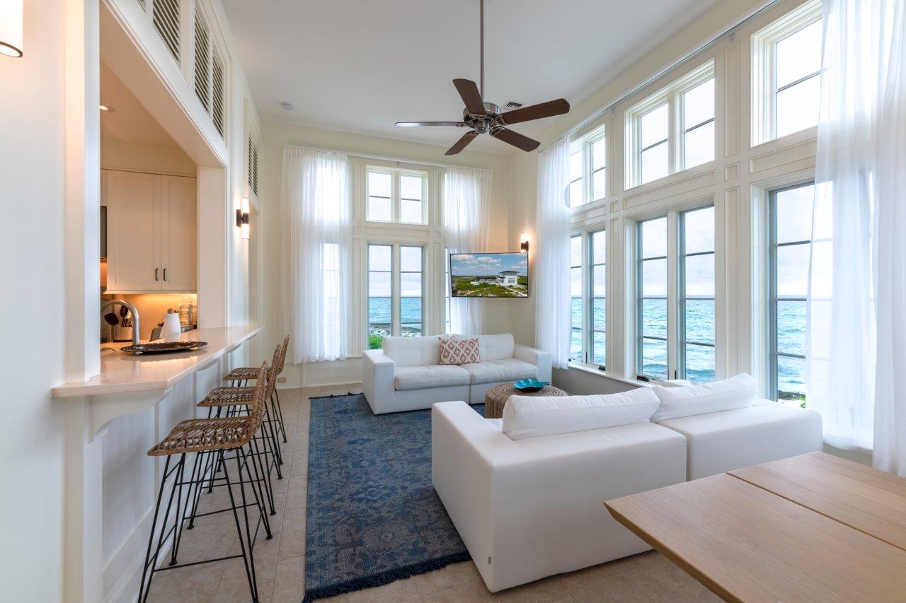 Ambergris Cay Villa 499 Living Room EZ