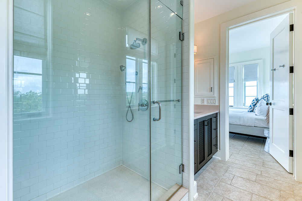 Lands End all inclusive villa ambergris cay bathroom