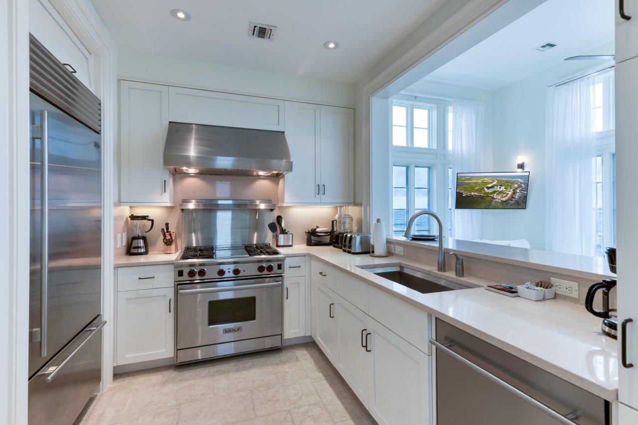 Lands End all inclusive villa ambergris cay kitchen