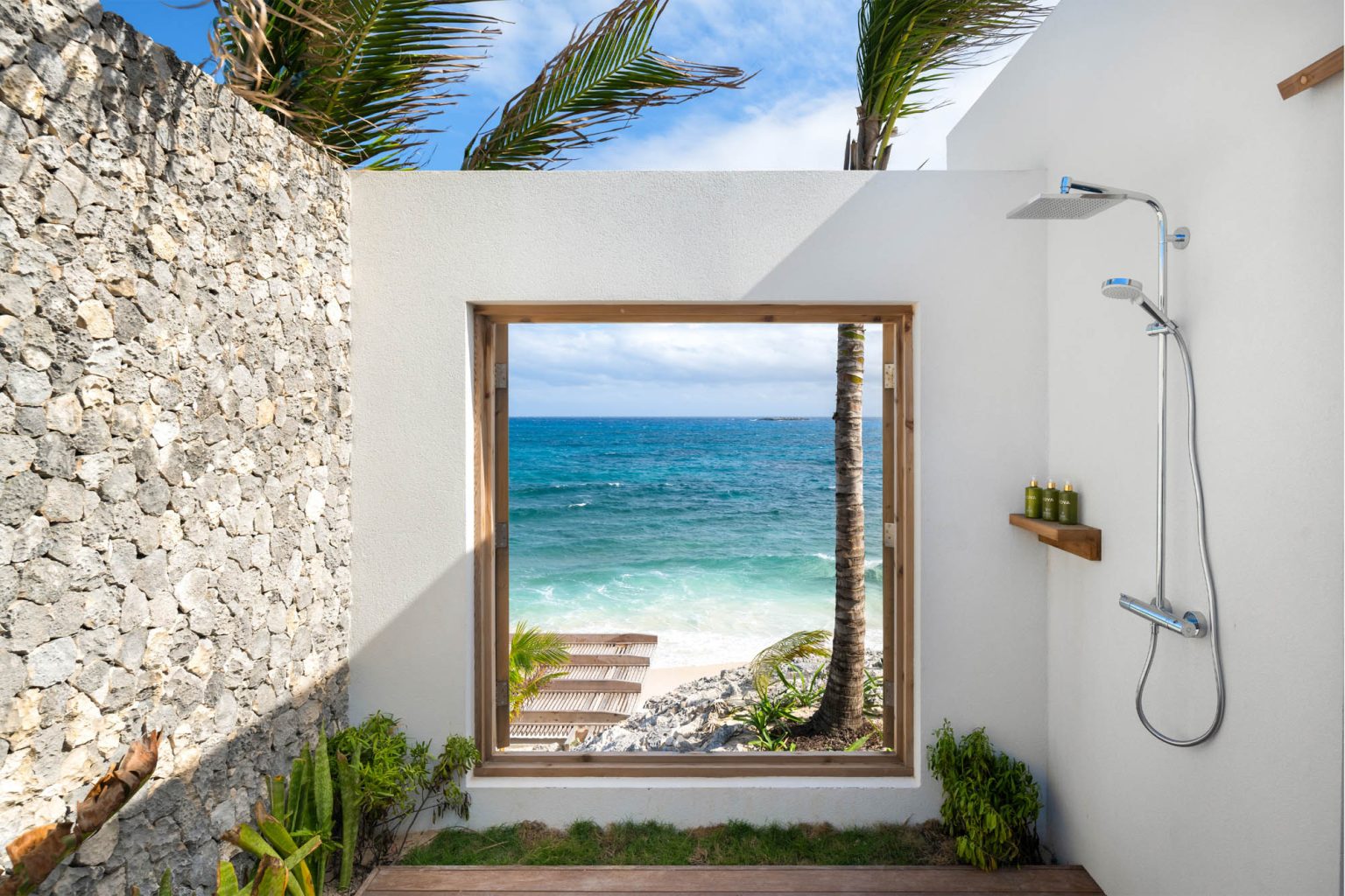 67805401e0d6ced55e2b75c9_09 - Ambergris-Cay-Dream-Estate-Away-Villa-Bungalow-Outdoor-Shower-Oceanfront-Turks-and-Caicos