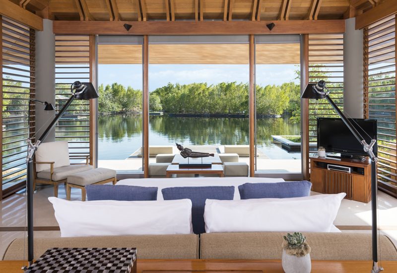 Third Guest Bedroom Pavilion - pool and lake front views - south facing - 4 bedroom